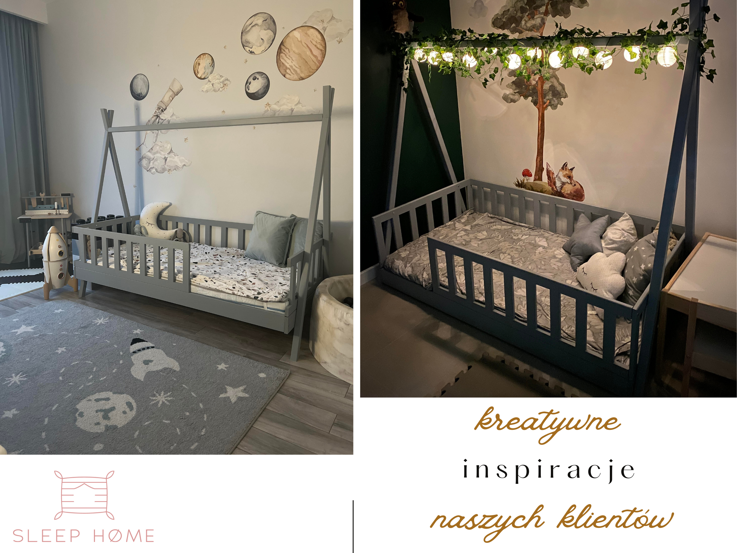 Inspiracje pokoi dla dzieci - łóżka dziecięce.