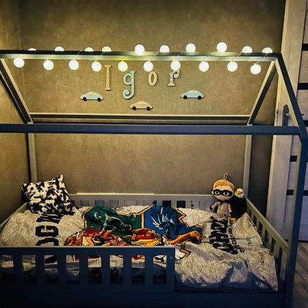 Łóżka domki z drewna dla dzieci